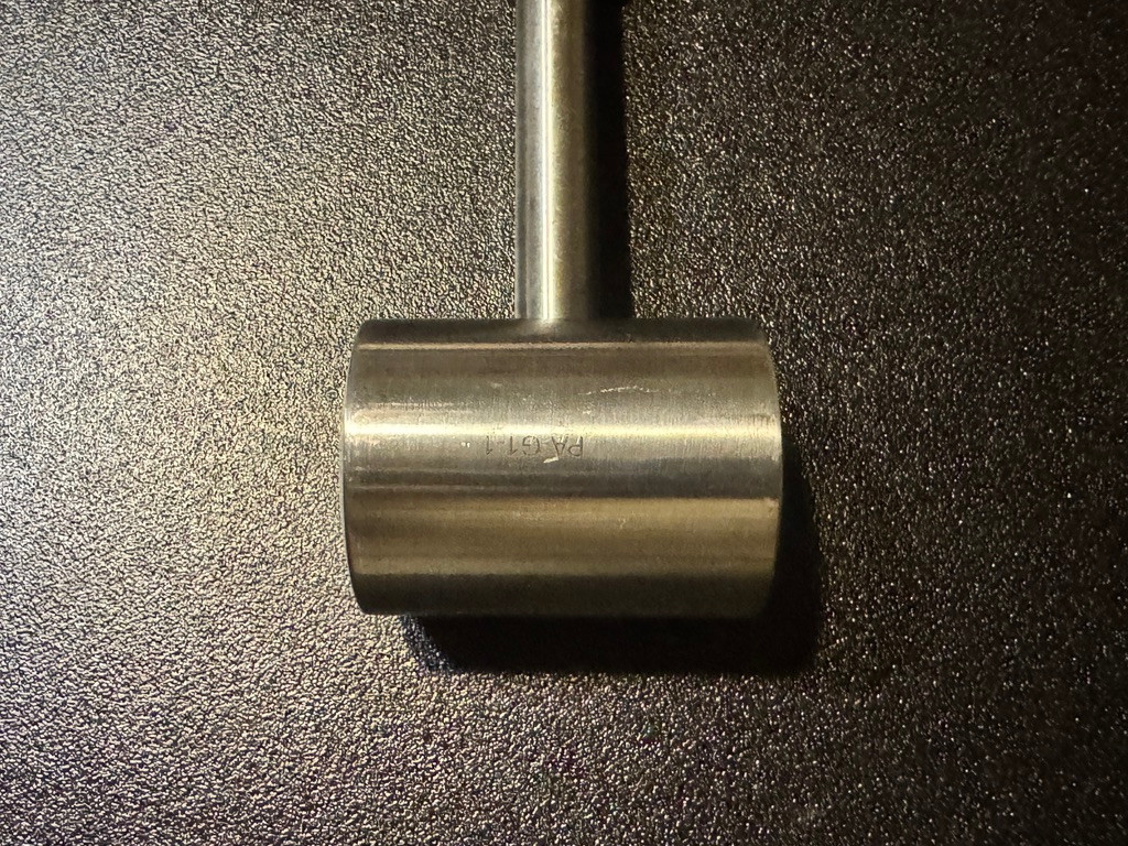 Head photo of Aesculap FL068R Heath Copper Head Mallet, 24 oz