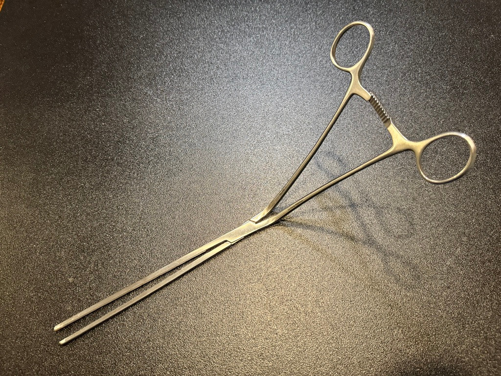 Photo of Pilling 353641 Crawford Thoraco-Abdominal Aneurusm Clamp, STR Jaw, 13.5"