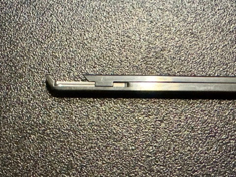 Jaw photo of Vikon VK.J804QRS QuickRelease Kerrison Rongeur, 40° Up, 4mm X 16mm, 8"