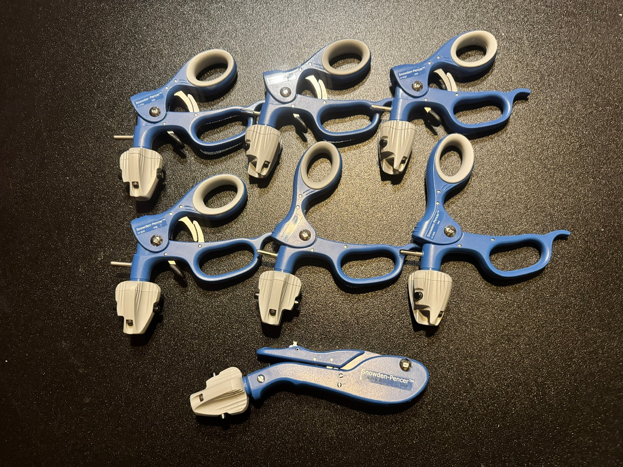 Handles photo of Snowden Pencer SP0336 Pediatric Modular Laparoscopic Instrument Set 3mm X 36cm