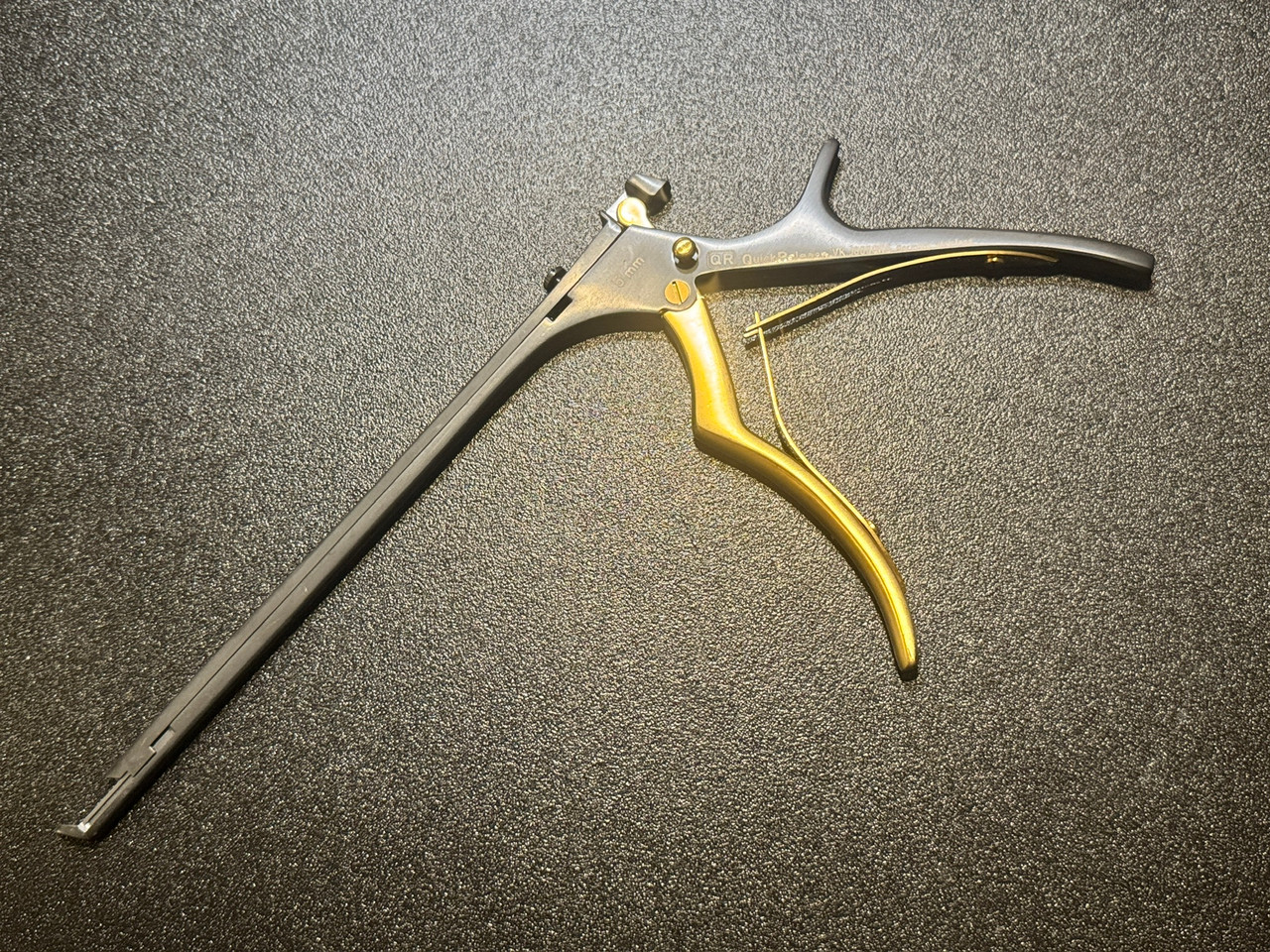 Photo of Vikon VK.J805QRS QuickRelease Kerrison Rongeur, 40° Up, 5mm X 16mm, 8"