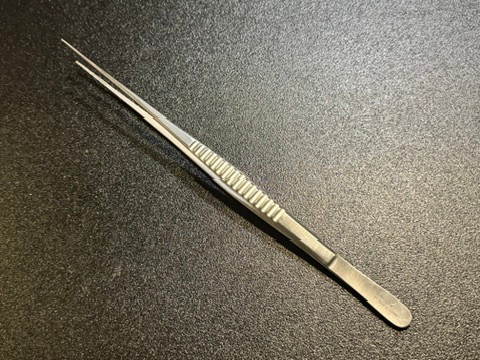 Handle photo of Codman 37-1012 DeBakey Vascular Tissue Forceps, 1.5mm, 9.5"