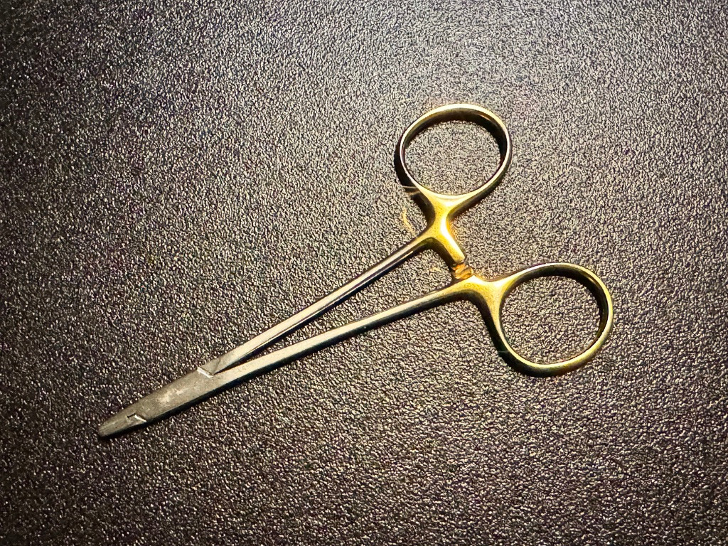 Photo of Codman 36-1010 Derf Needle Holder, TC, 4.75"