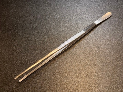 Photo of Sklar 19-1310 Tissue Forceps, 1 X 2 Teeth, 10"