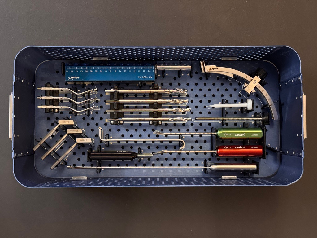 Arthrex AR-1900C ACL Cruciate ToolBox Instrument Set For Sale