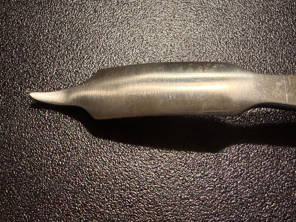 Blade photo of Synthes 399.21 Hohmann Retractor, Short Narrow Tip, 18mm