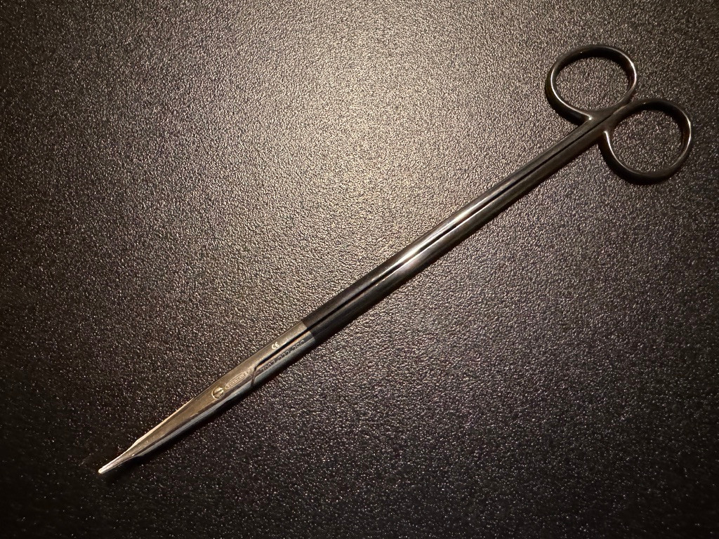 Scanlan 7007-222-2SC Supercut Metzenbaum Scissors, CVD, 8
