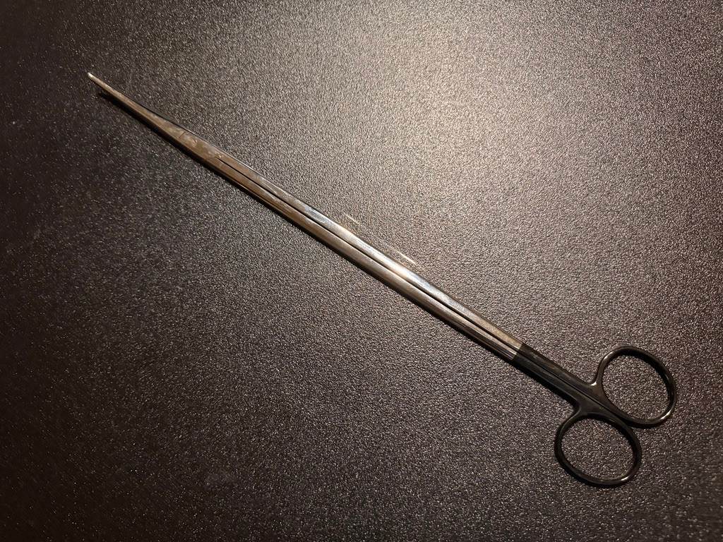 Handle photo of Jarit 102-127 Supercut Metzenbaum Scissors, CVD, 14"