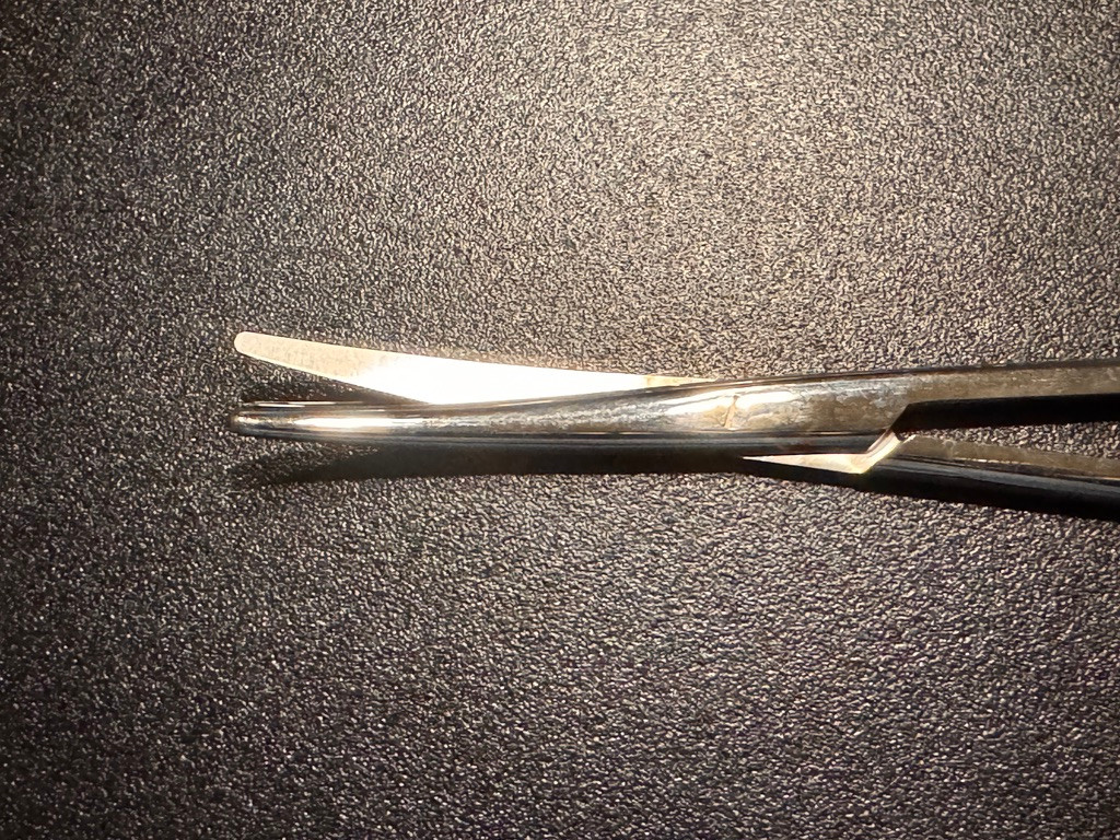 Blade photo of Jarit 102-127 Supercut Metzenbaum Scissors, CVD, 14"