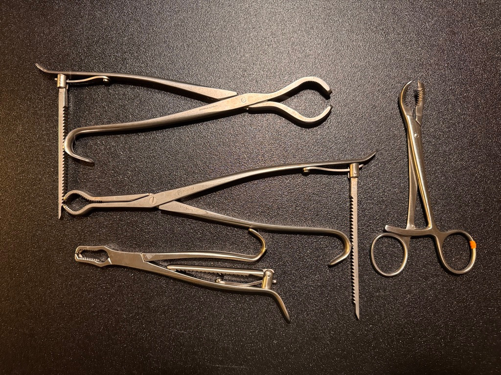 Bone forceps photo of V. Mueller Major Orthopedic Bone Instrument Set