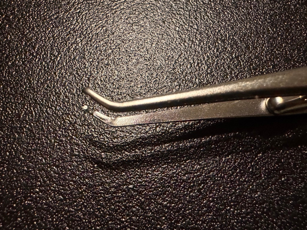 Jaw photo of Synthes 347.985 Locking Screw and Plate Holding Forceps