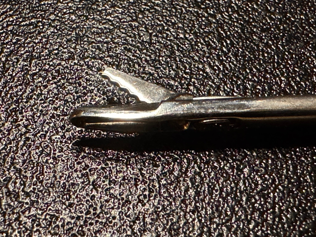Jaw photo of ArthroCare Atlantech 12-6000 Arthroscopic Marlin Scissor, Straight