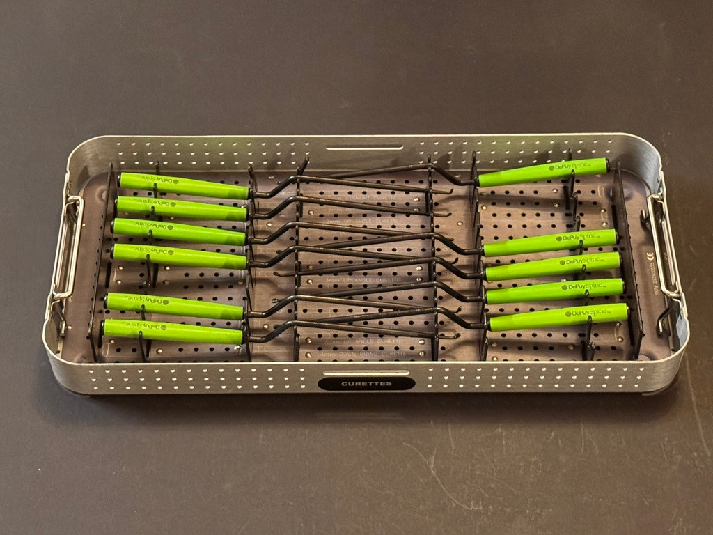 Photo of Depuy 2929-03 Spotlight Microdiscectomy Bayonette Curette Set