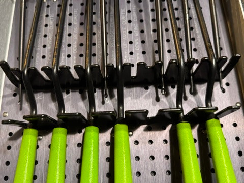 Cup photo 1 of Depuy 2929-03 Spotlight Microdiscectomy Bayonette Curette Set