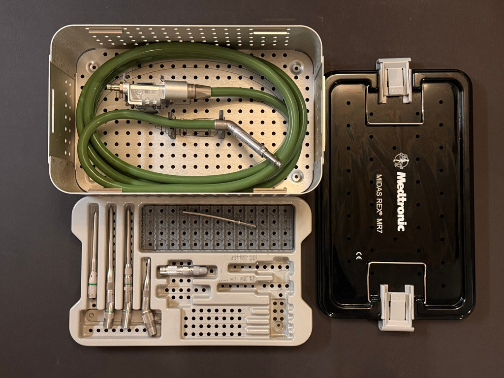 Photo of Medtronic PM700 Midas Rex MR7 High-Speed Pneumatic Drill Set