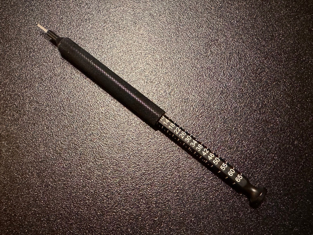 Measuring range photo of Acumed 80-2496 Screw Depth Gauge