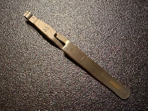 Side photo of ASSI NHF-3.5 Nerve Tendon Holding Forceps 3.5mm