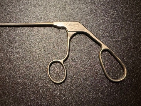 Handle photo of ArthroCare Atlantech 12-7502 Arthroscopic Swordfish Punch, Up 15°