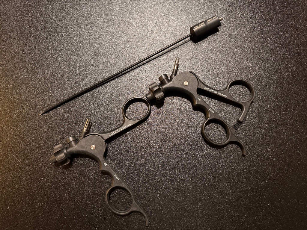 Electrode photo of Storz 39314FS Clickline Neonatal Laparoscopic Instrument Set