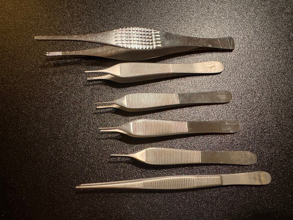 Adson photo of V. Mueller OP103 Comprehensive Podiatry Instrument Set