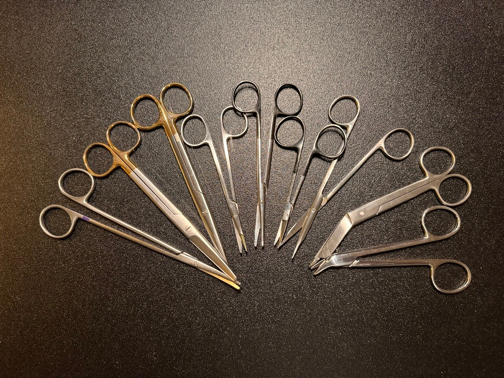 Scissors photo of V. Mueller OP103 Comprehensive Podiatry Instrument Set