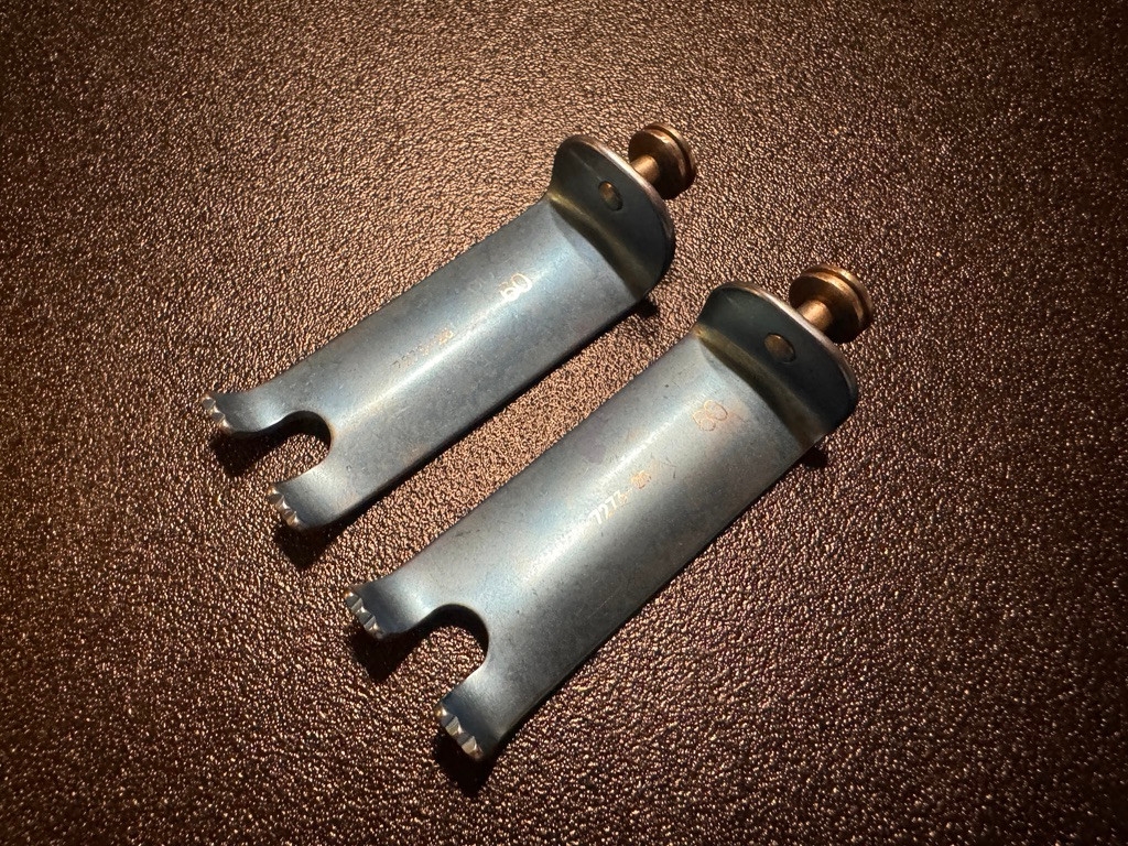 Photo of Koros 7273-26 Titanium Clearview Discectomy Blades 23 X 60mm