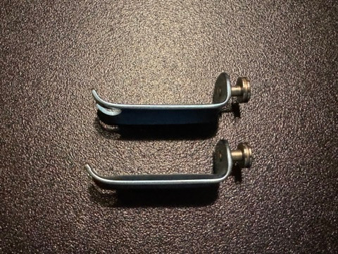 Side photo of Koros 7273-25 Titanium Clearview Discectomy Blades 23 X 50mm