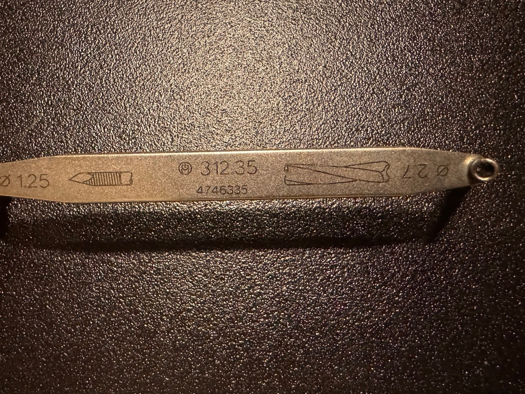 Model photo of Synthes 312.35 Double Drill Guide, 2.7mm / 1.25mm