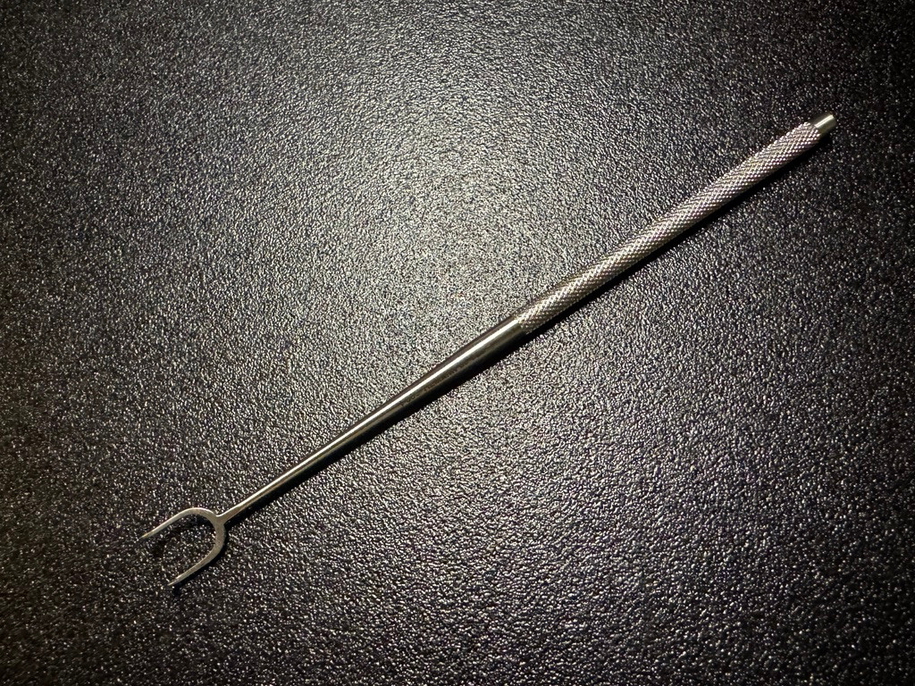Photo of Tiemann 30-323 Joseph Dual Prong Skin Hook 10mm