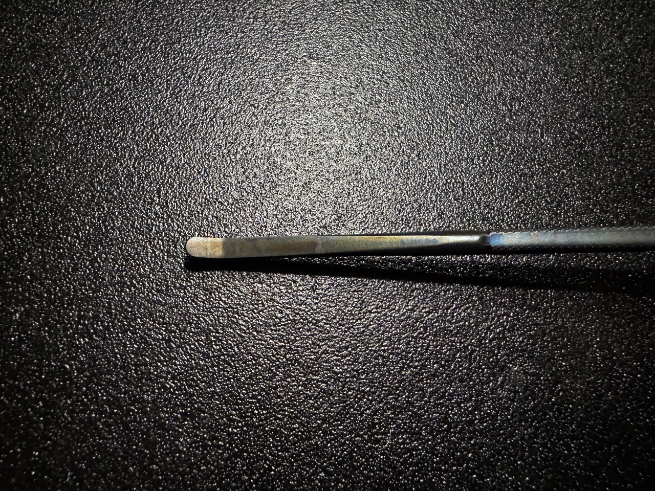 End photo of Medtronic 9569647 METRx II Bayoneted Push Penfield Dissector #2