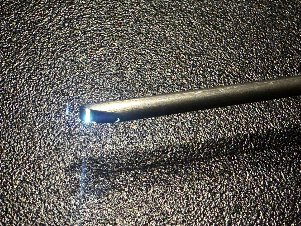 Tip photo of ACMI M3-70A Gold Autoclavable Cystoscope, 70°, 4mm
