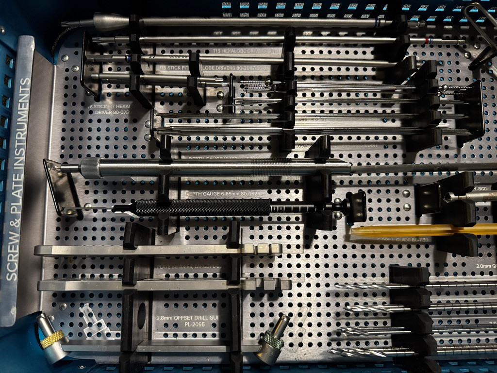 Left instrument photo of Acumed 80-1325 Pelvic Plating System