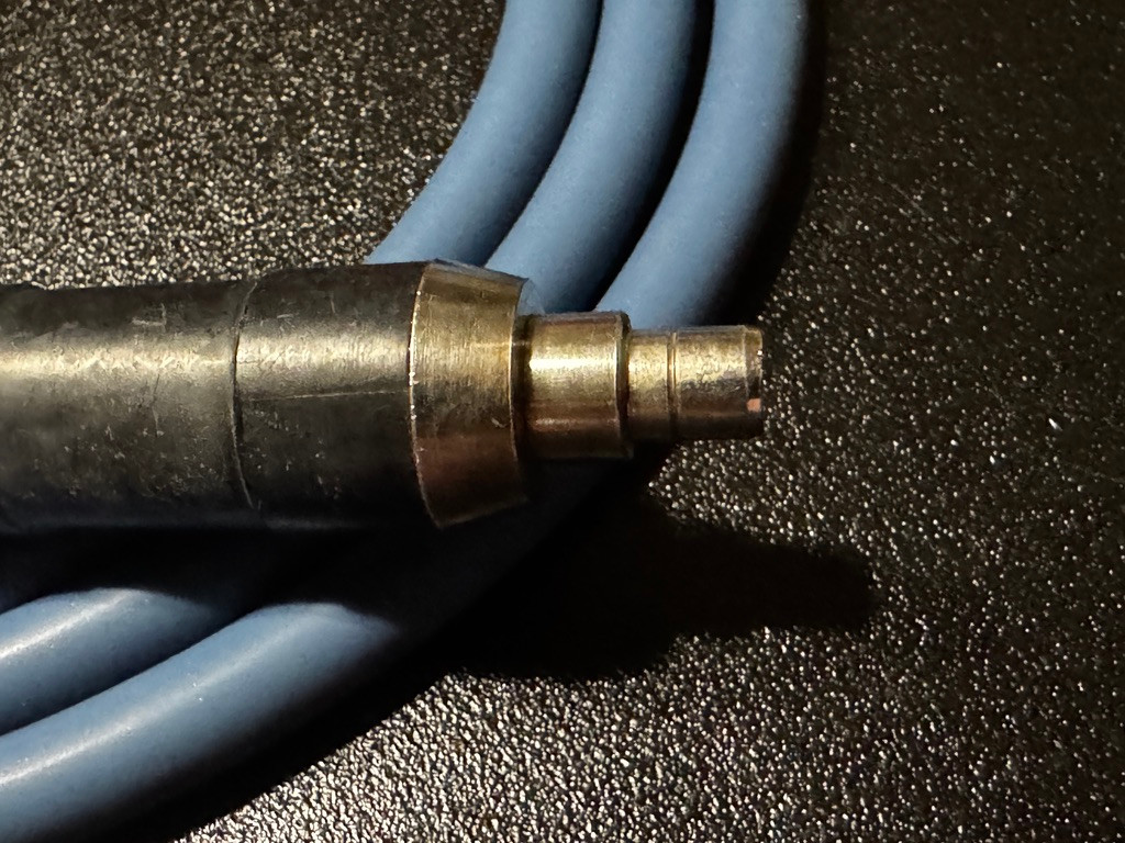 Light source connection photo of ACMI G92 Fiber Optic Cable, Storz Connector, 8'