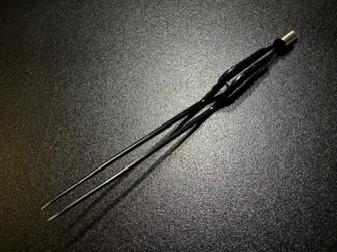 Photo of Stryker 6720-240-015 SilverGlide Precision Bayonet Non-Stick Bipolar Forceps, 1.5mm, 9.7"
