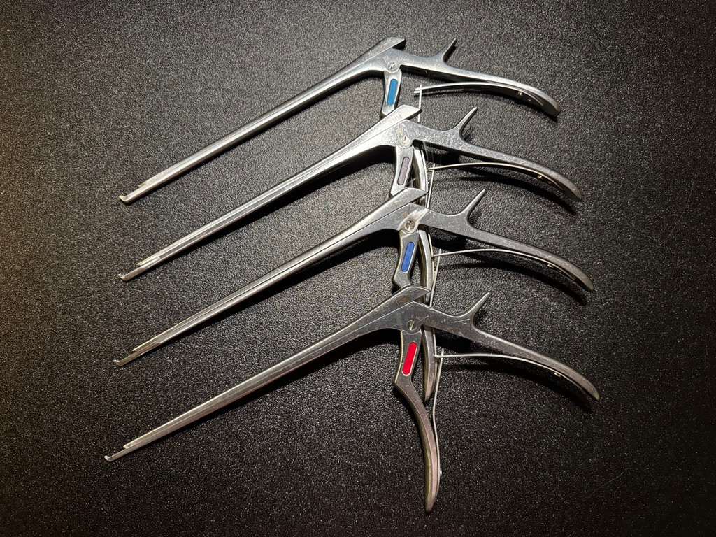 Kerrison photo of V. Mueller NL4200 Laminectomy Instrument Set