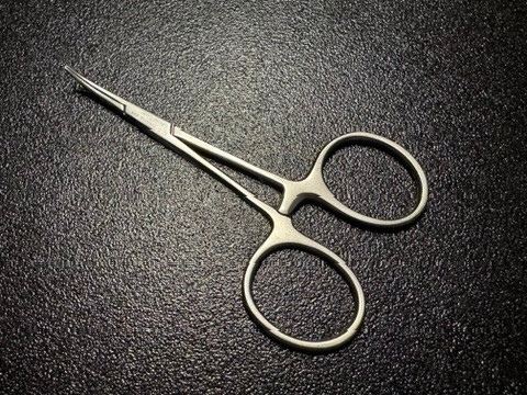 Handle photo of Jarit 107-115 Hartman Mosquito Forceps, CVD, 3 ⅞"