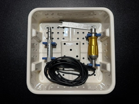 Stylus and Perforator photo of Medtronic EM200 Midas Rex Legend EHS Neuro Drill Set
