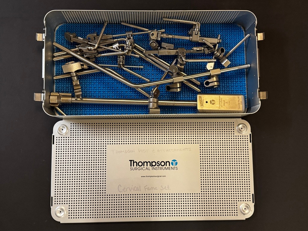 Open frame photo of Thompson Surgical 82043 Radiolucent Cervical Retractor System