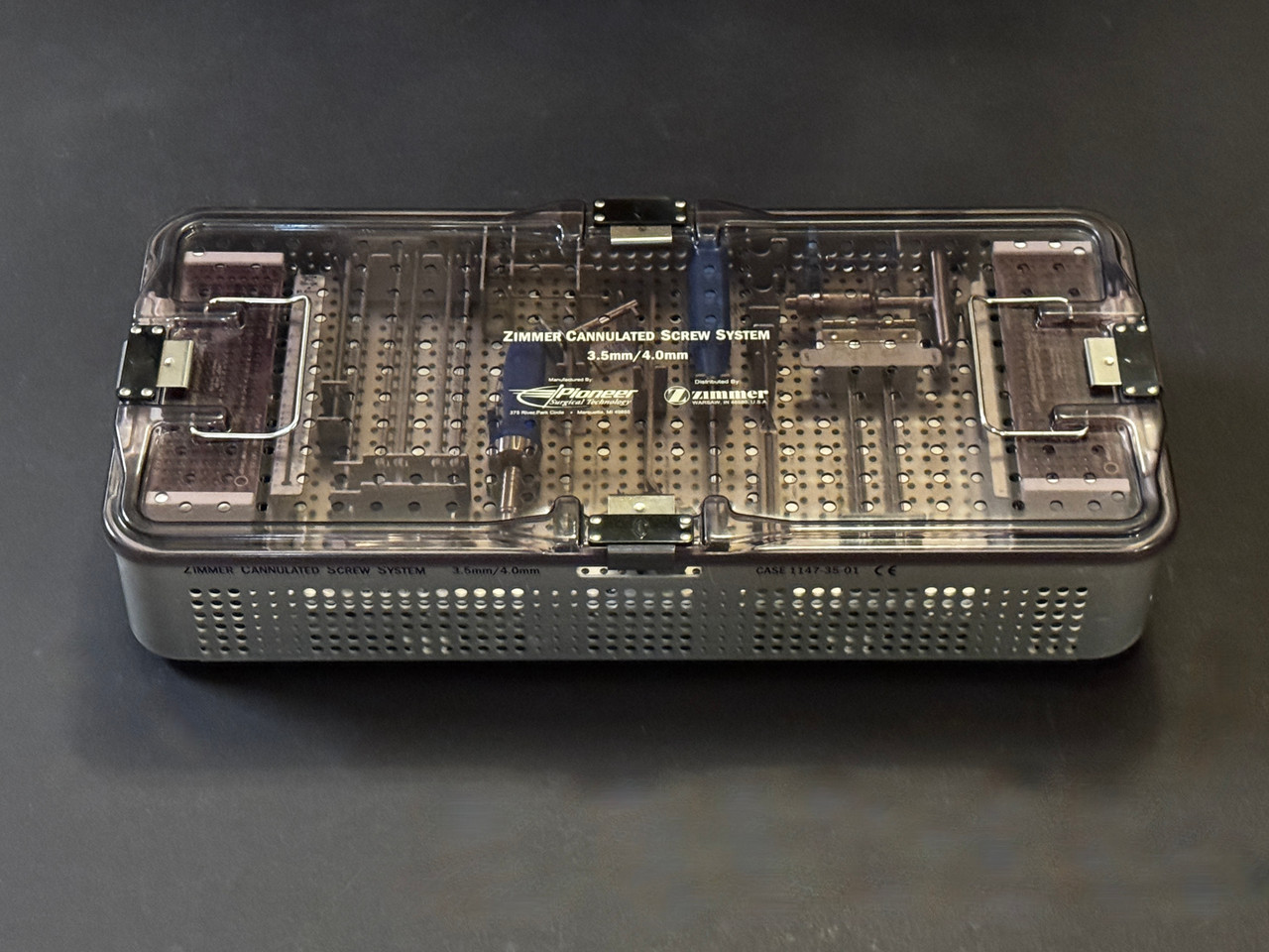 Case photo of Zimmer 1147-00-35 3.5mm/ 4.0mm Cannulated Screw System