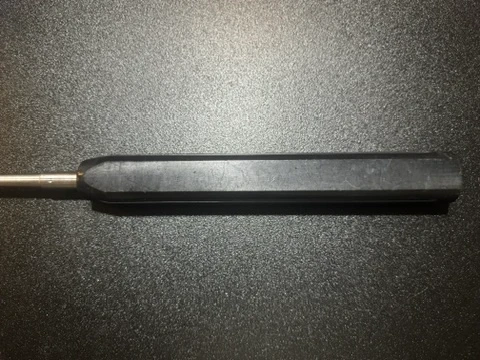 Handle photo of Alphatec Spine 64055-04 Spinal Ring Curette, STR, 4mm, 15"