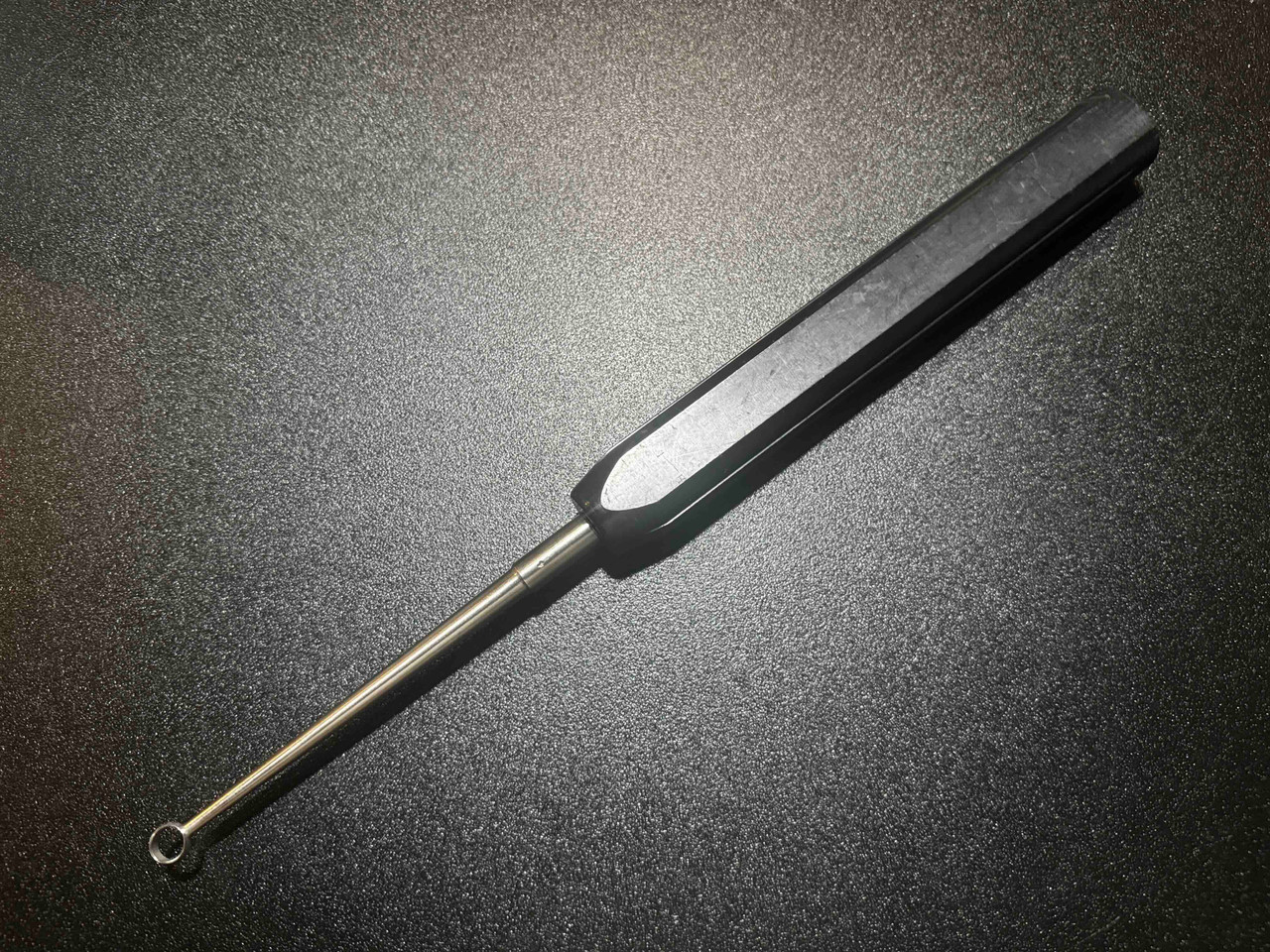 Photo of Alphatec Spine 64055-04 Spinal Ring Curette, STR, 4mm, 15"