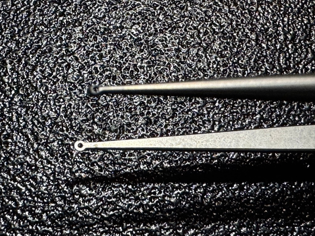 Tip photo of Jarit 310-528 Mills Coronary Micro Ring Forceps, 7"