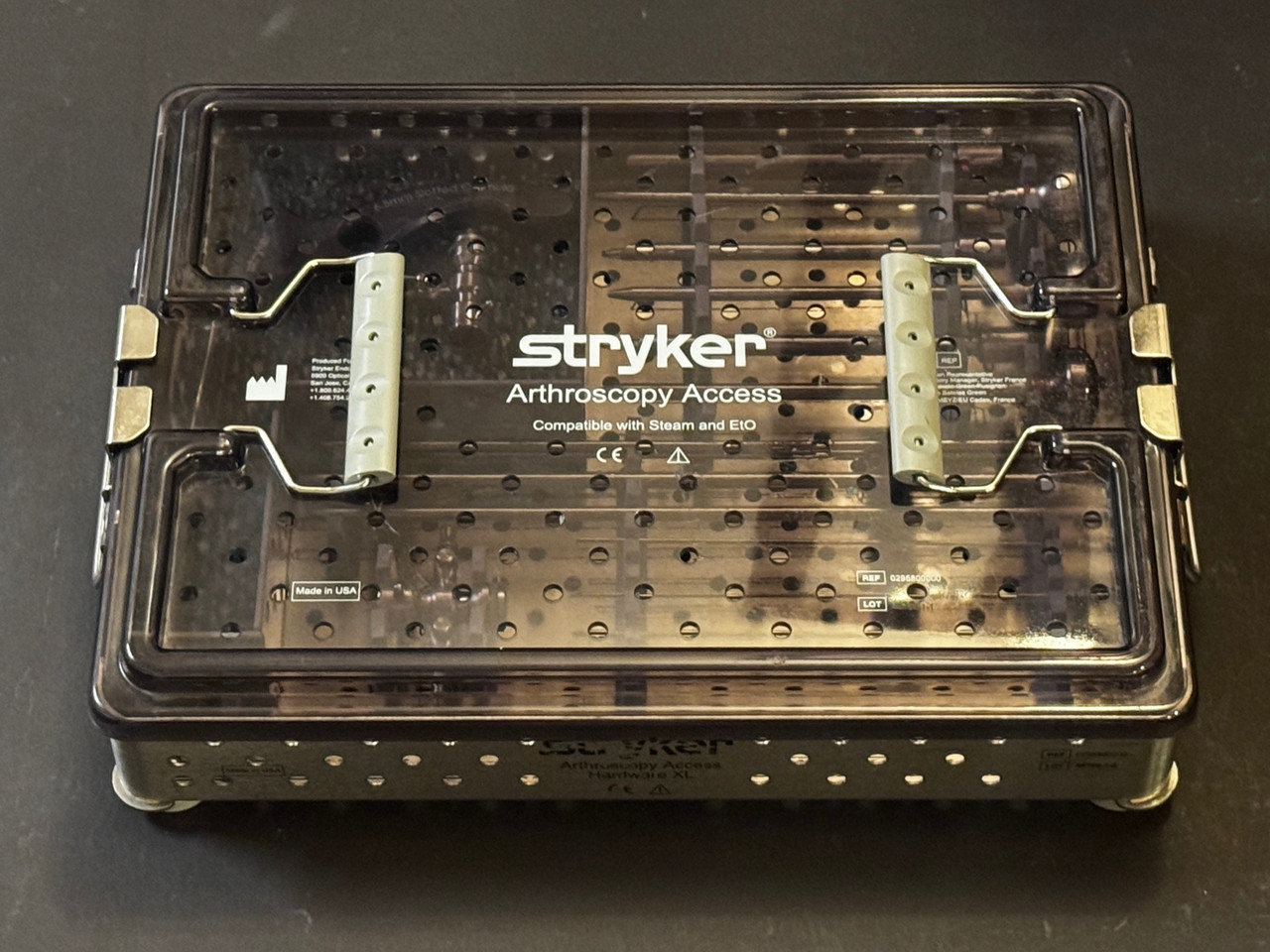 Case photo of Stryker 295-720-000 Hip Arthroscopy Access Hardware Kit