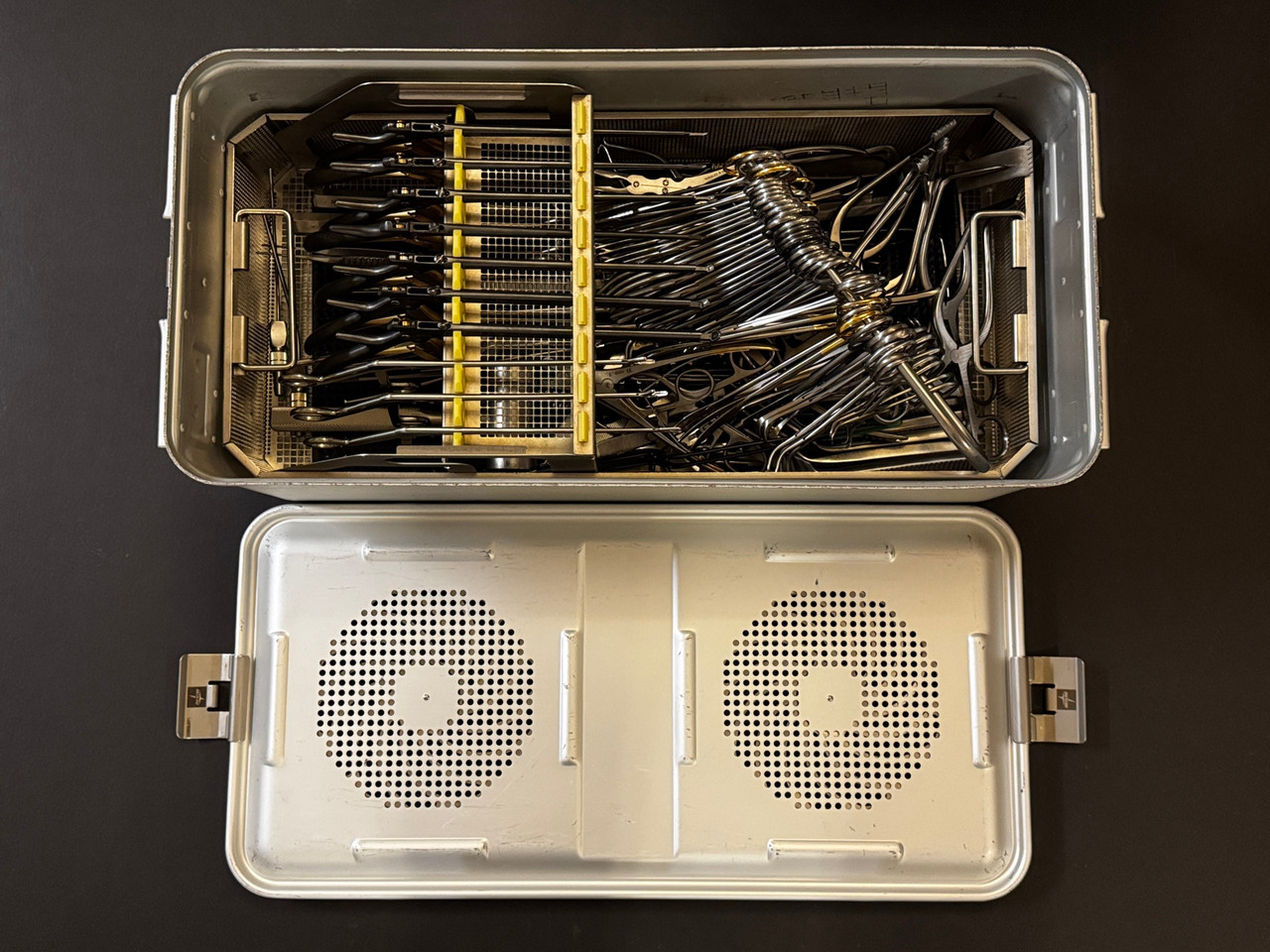 Open photo of Aesculap JN444 Large Spinal and Laminectomy Instrument Set