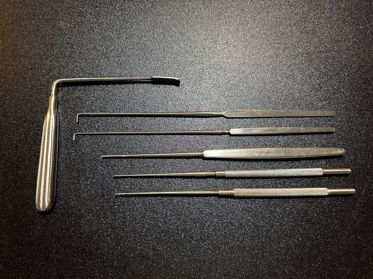 Nerve hook photo of Aesculap JN444 Large Spinal and Laminectomy Instrument Set