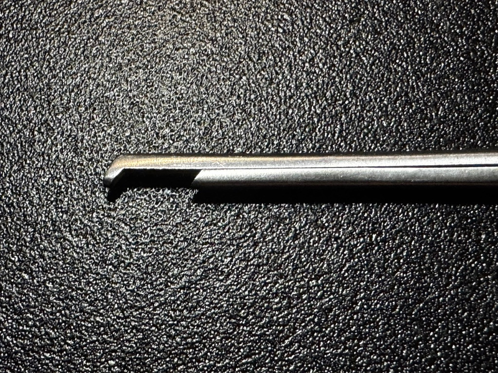 Jaw photo of Codman 80-1343 Hardy Sella Punch, 40° Down, 2mm