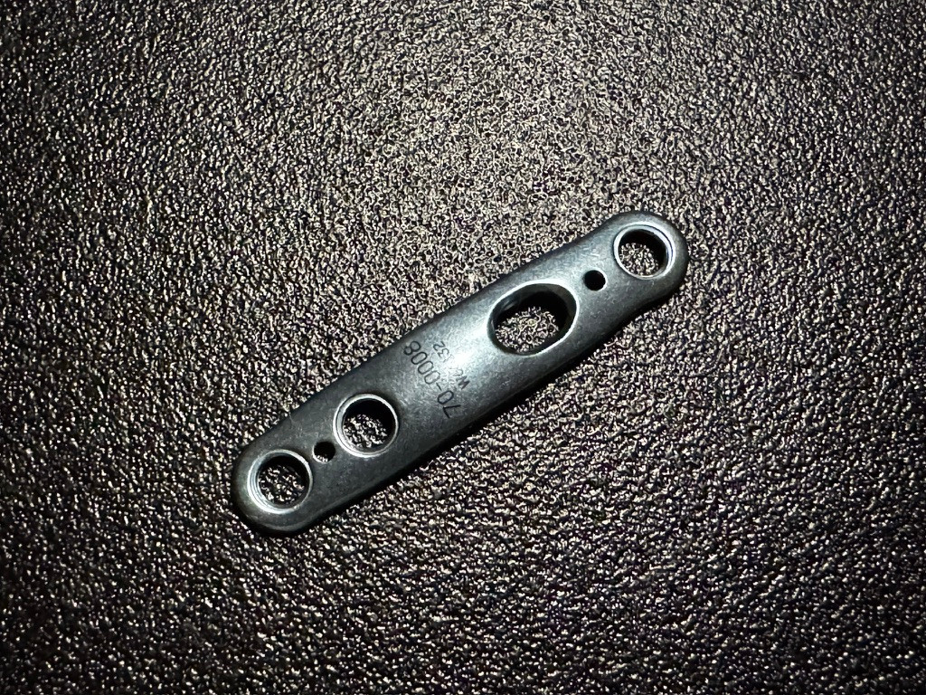 Photo of Acumed 70-0008 4-Hole Locking 1st TMT Plate