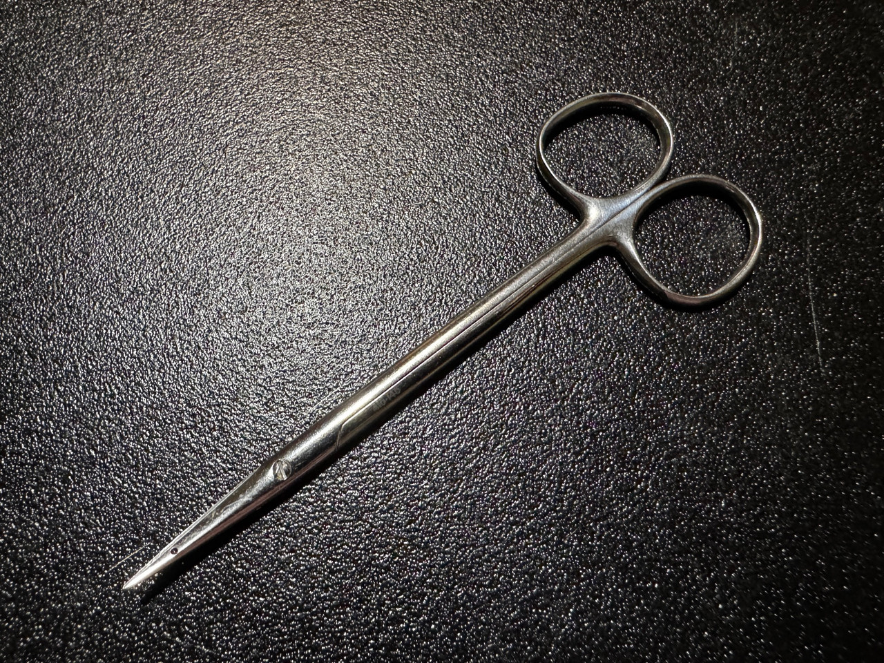 Photo of Jarit 415-145 Littler Suture Carrying Scissors, CVD, 4.75"