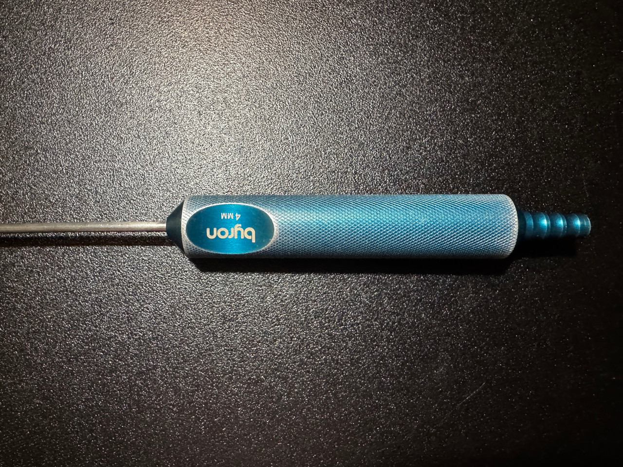 Handle photo of Byron CBR426L Cobra Liposuction Cannula, 4mm X 26cm