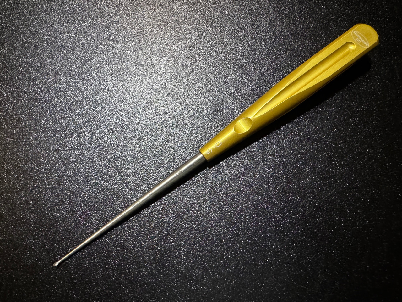 Photo of Life Instruments 712-0150-1C Rainbow Spinal Curette, ANG, 5/0, 10"